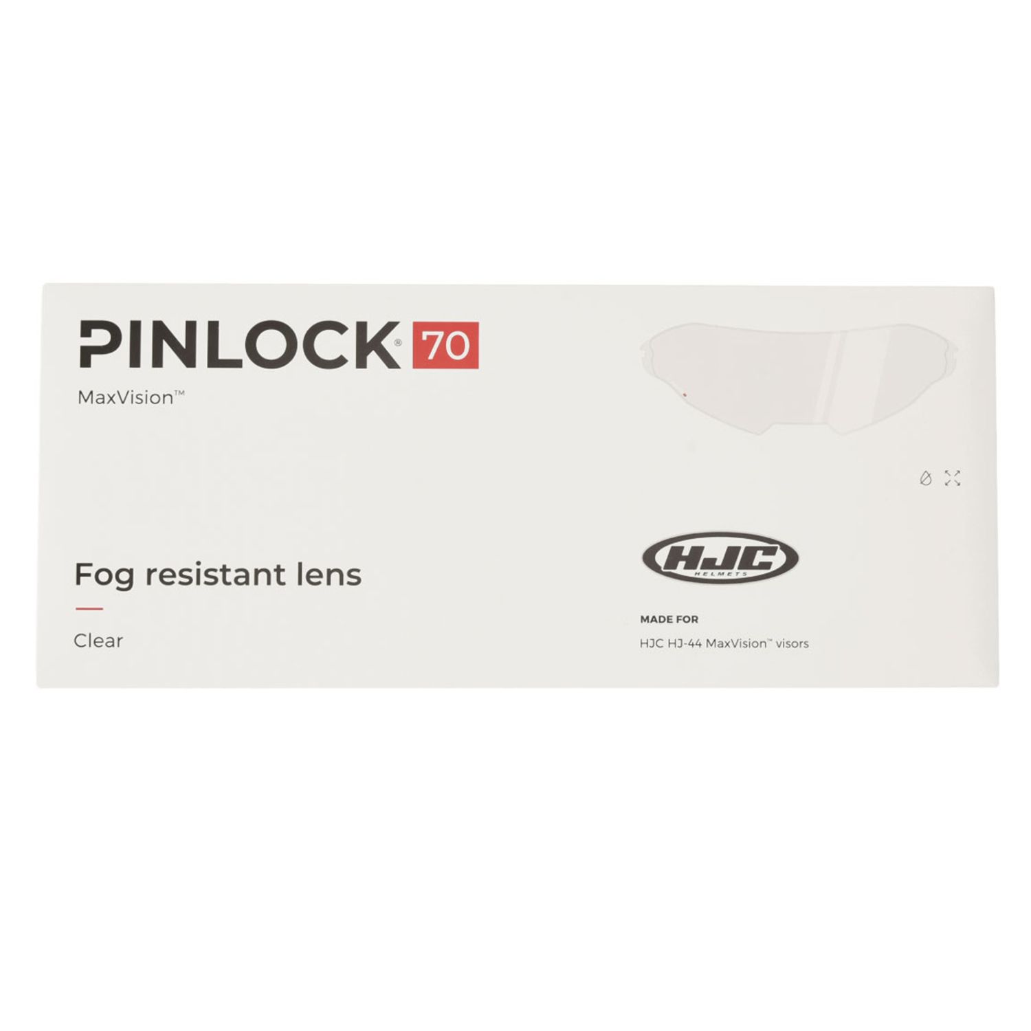 HJP312｜i80用 アンチフォグレンズ/PINLOCK-70:HJ-44対応