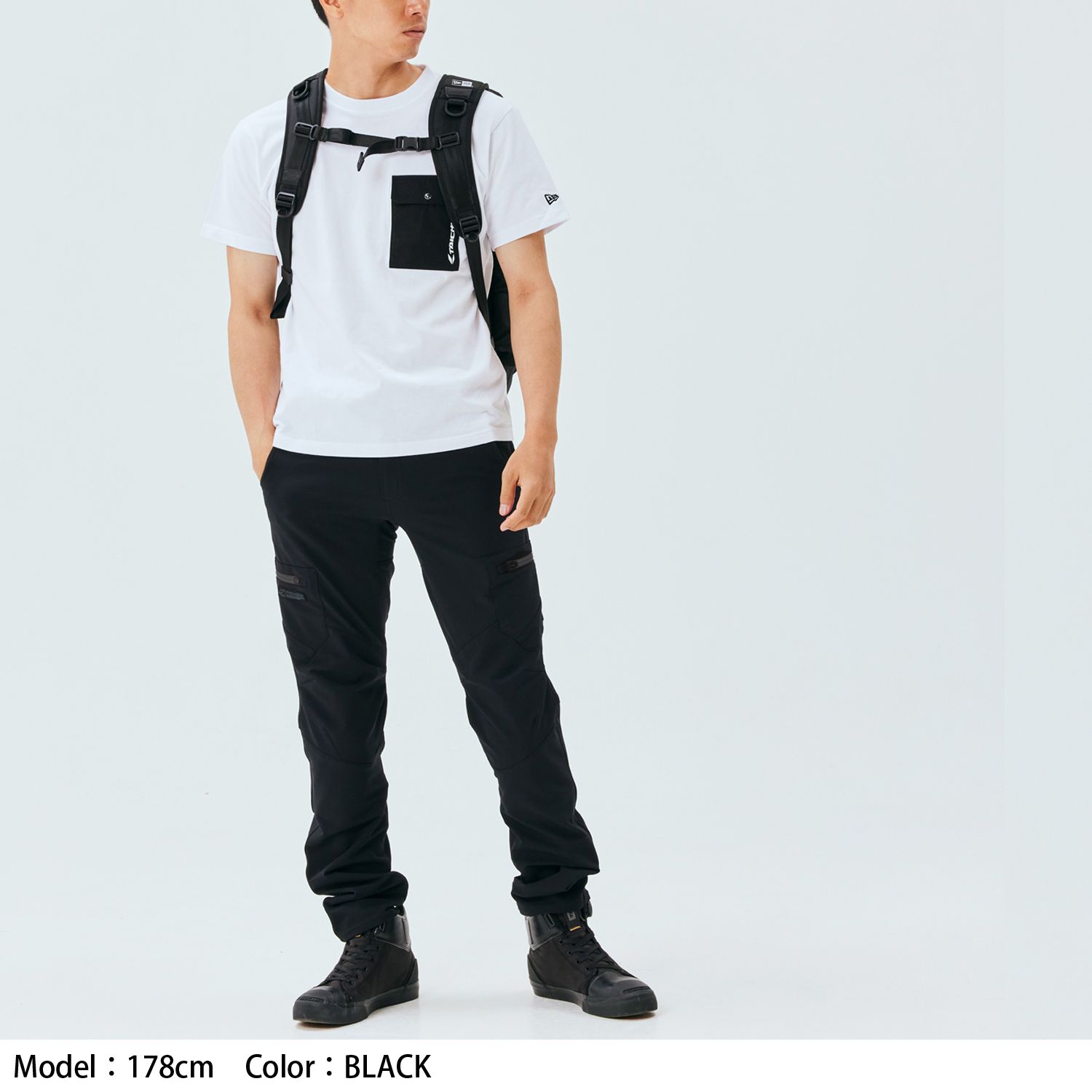 【美品】Rs TAICHI✖️NEWERAコラボリュック/28Lブラック／ホワイト タイチ公式通販】NEB010 | RUCKSACK | TAICHI
