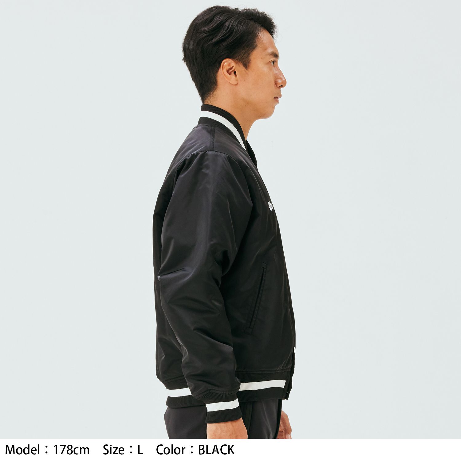 【タイチ公式通販】NEJ002 | NYLON VARSITY JACKET | TAICHI