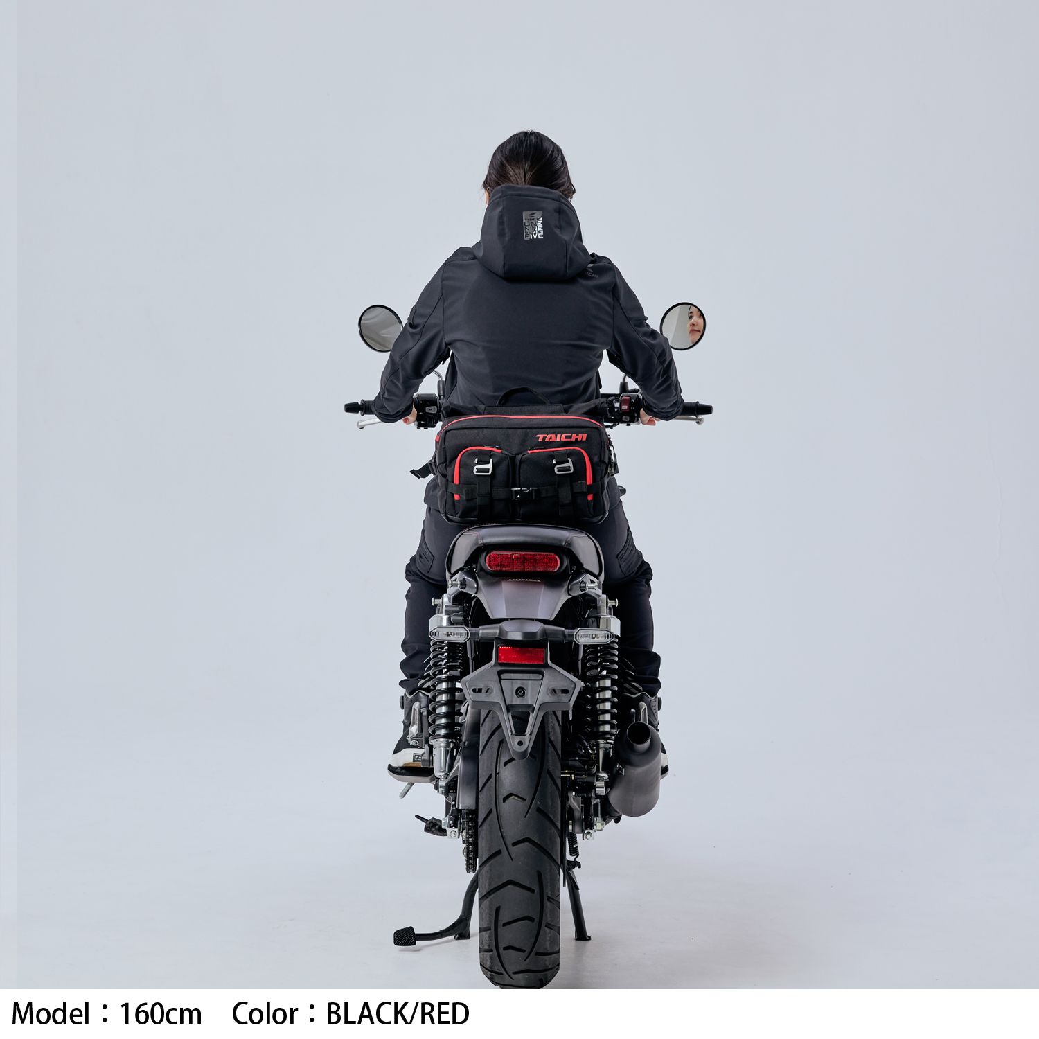 RSタイチ RS TAICHI バイク用 バッグ RSB287 WP ヒップバック(L) ブラック 10L RSB287BK01
