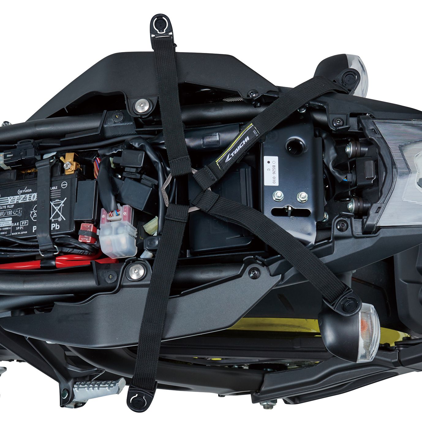 RSタイチ(10L) シートバッグ.ブラック TAICHI RSタイチ RS バイク用 バッグ ウエストバッグ ブラック