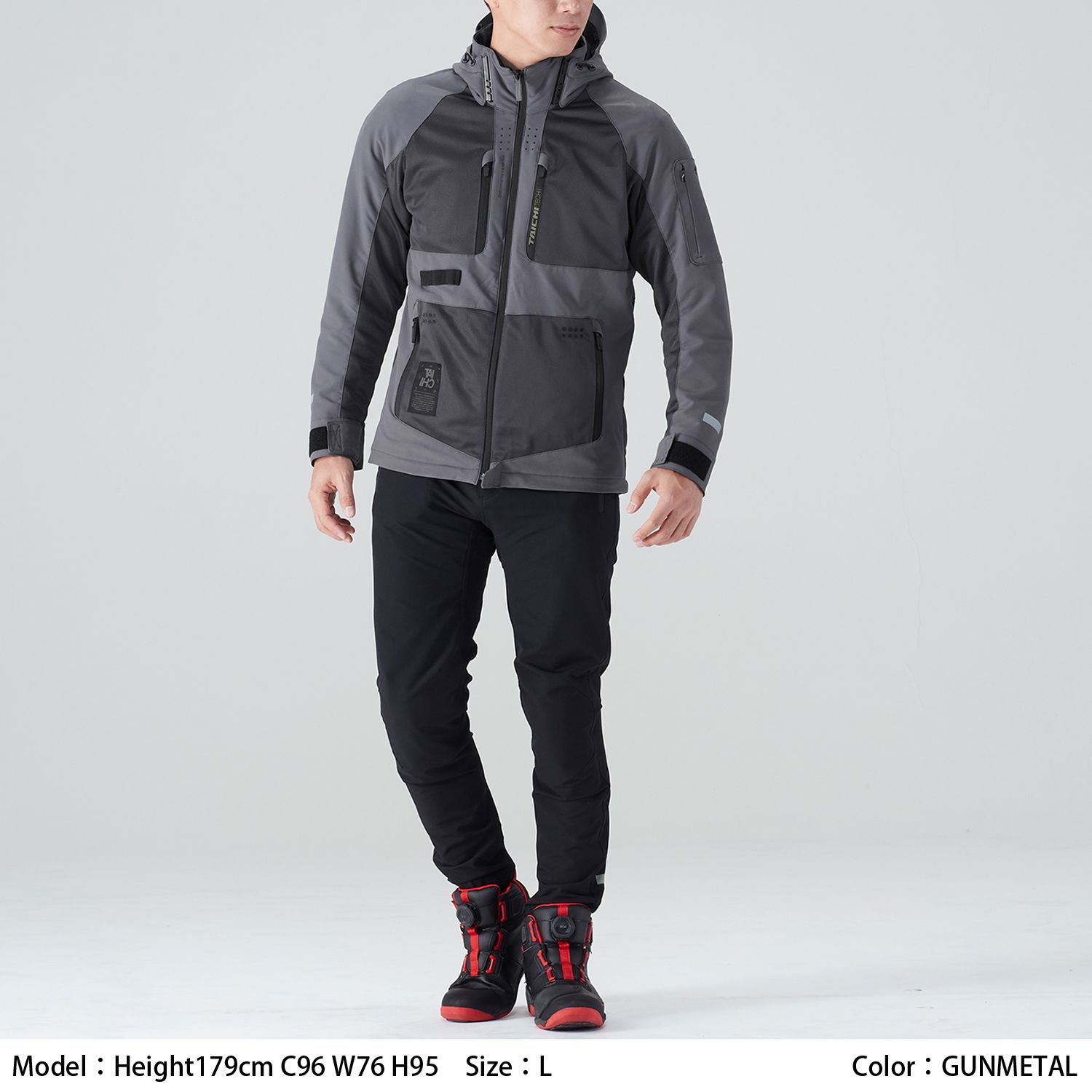 RS TAICHI RSJ354 エアーパーカ Lサイズ ブラック 黒 メンズ RS タイチ エアー パーカ RSJ354 (バイク用ウェア) 価格比較 - 価格.com