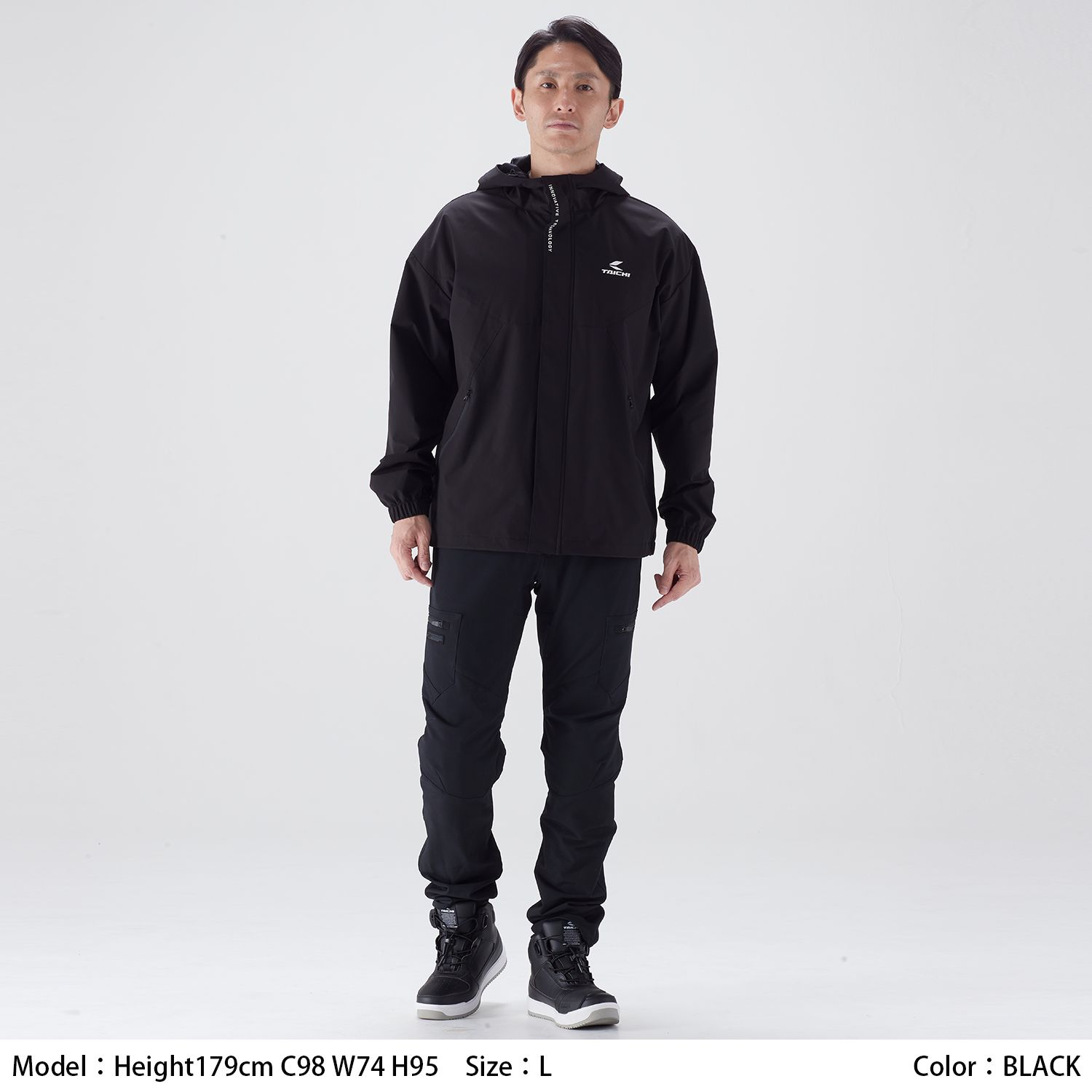 タイチ公式通販】RSU133 タイチフーデッド ウインドブレーカー | TAICHI