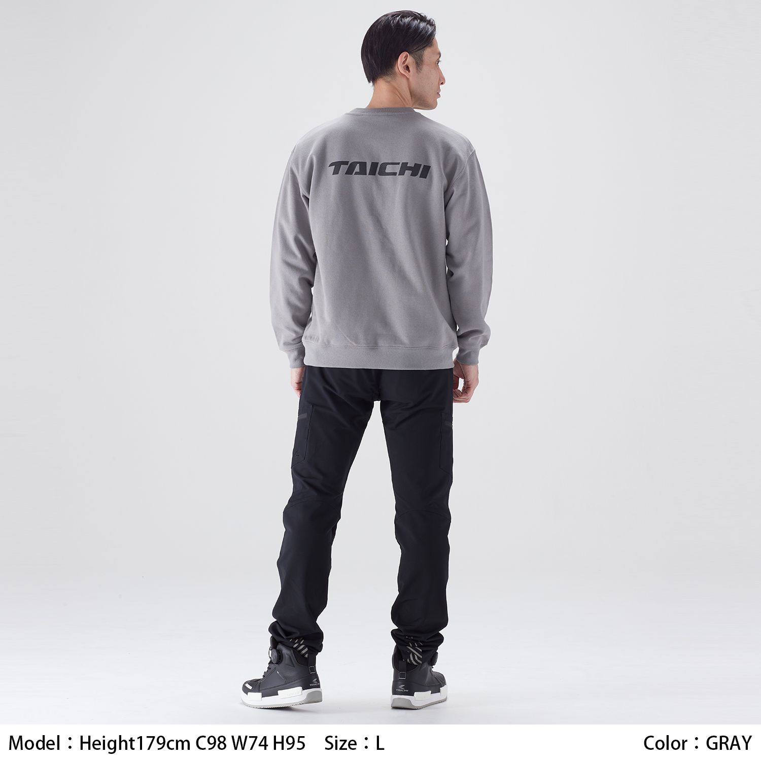 タイチ公式通販】RSU135 TAICHI LOGO CREW NECK SWEAT | TAICHI