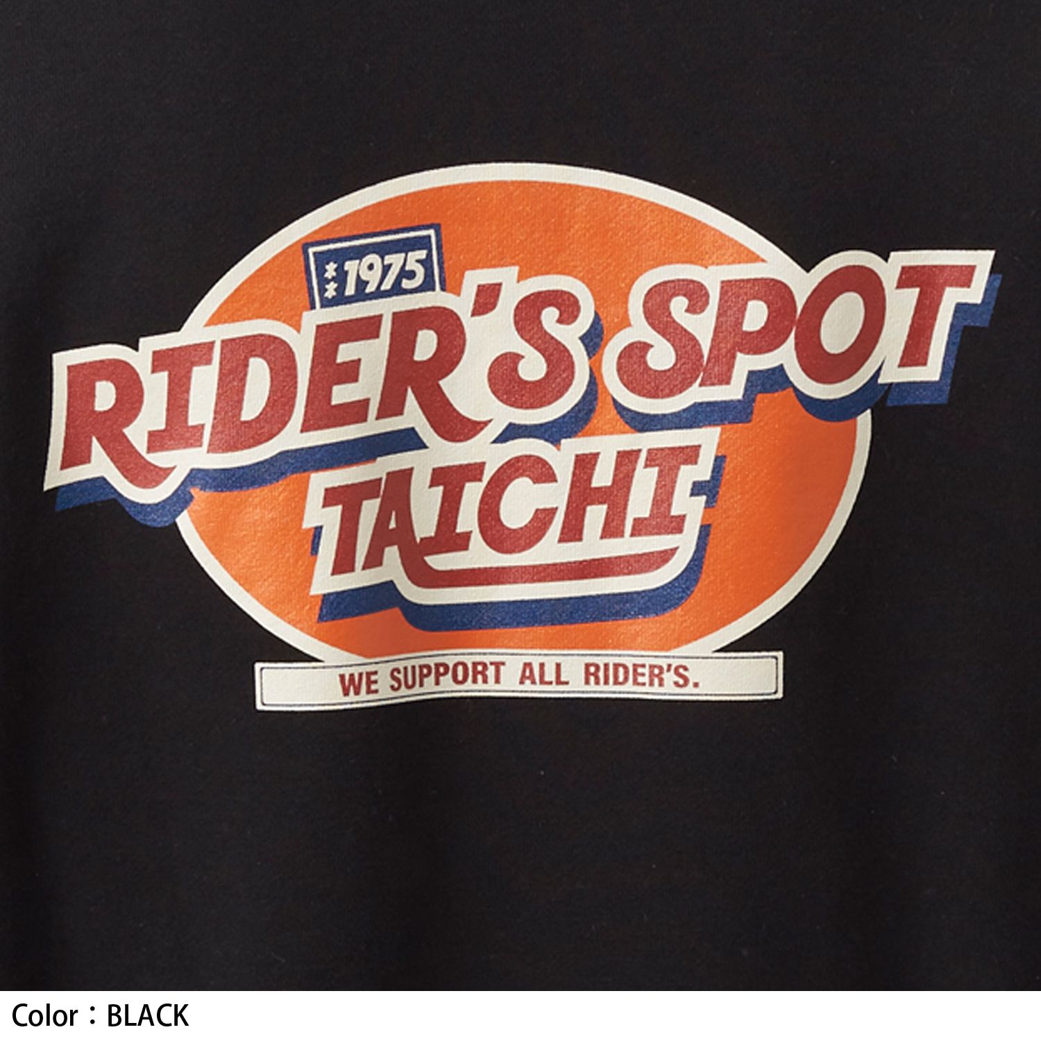 タイチ公式通販】RSU136 RIDERS SPOT CREW NECK SWEAT | TAICHI