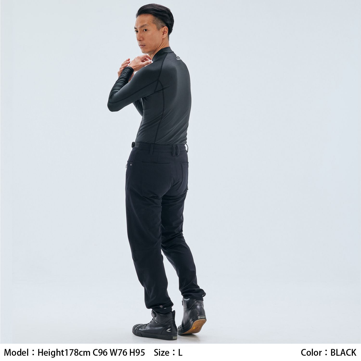 taitai 長袖アンダーシャツ 黒 Amazon | [taitai] パワーインナー長袖[ブラック] (S