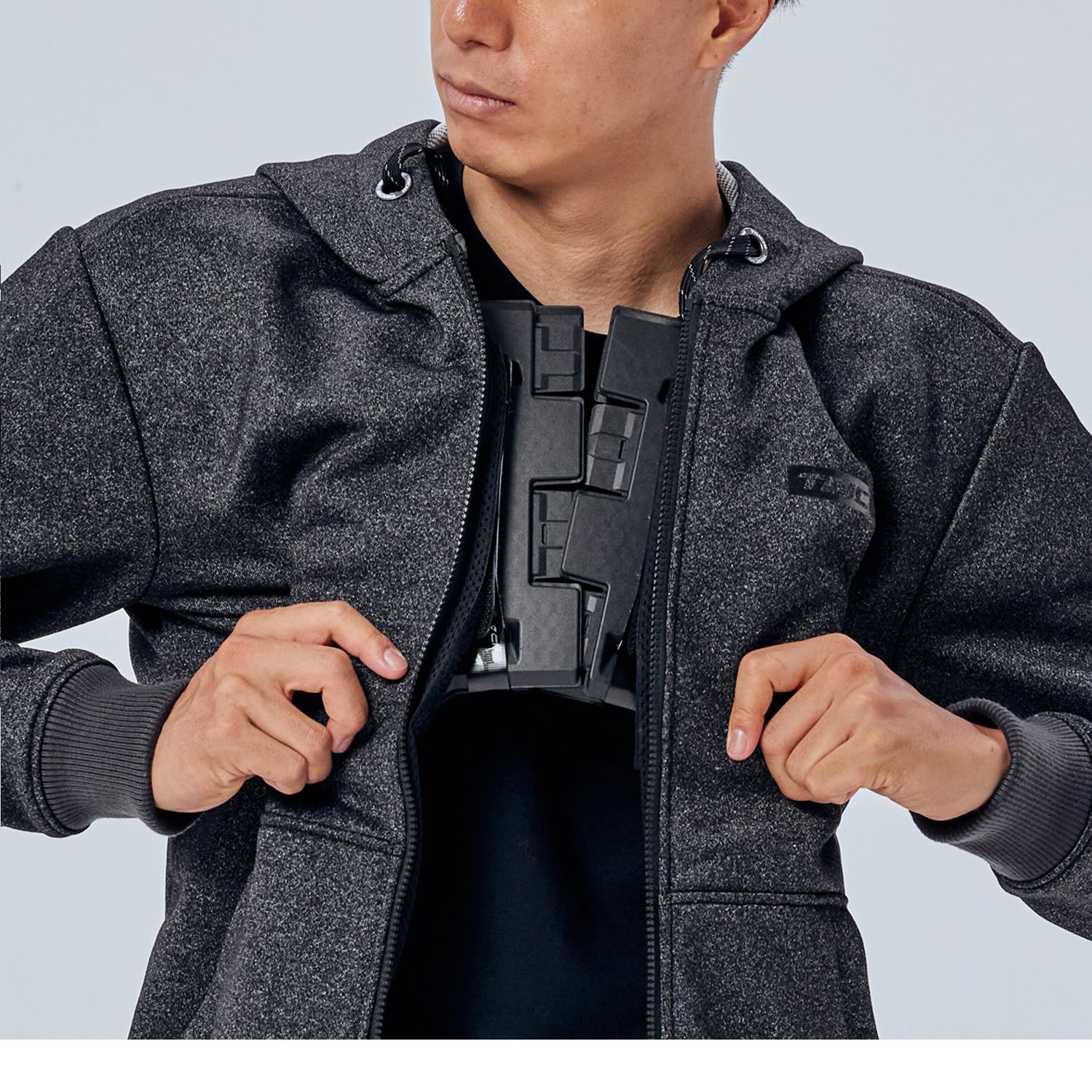 RSタイチ TRV067 テクセル セパレートチェストプロテクター　ボタンタイプ TRV067 | TECCELLセパレート チェストプロテクター(ボタンタイプ)［1color］