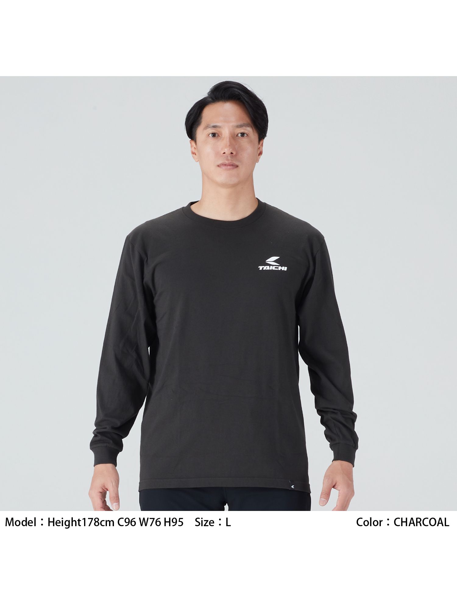 RSU116 | POINT LONG SLEEVE T-SHIRT［2colors］