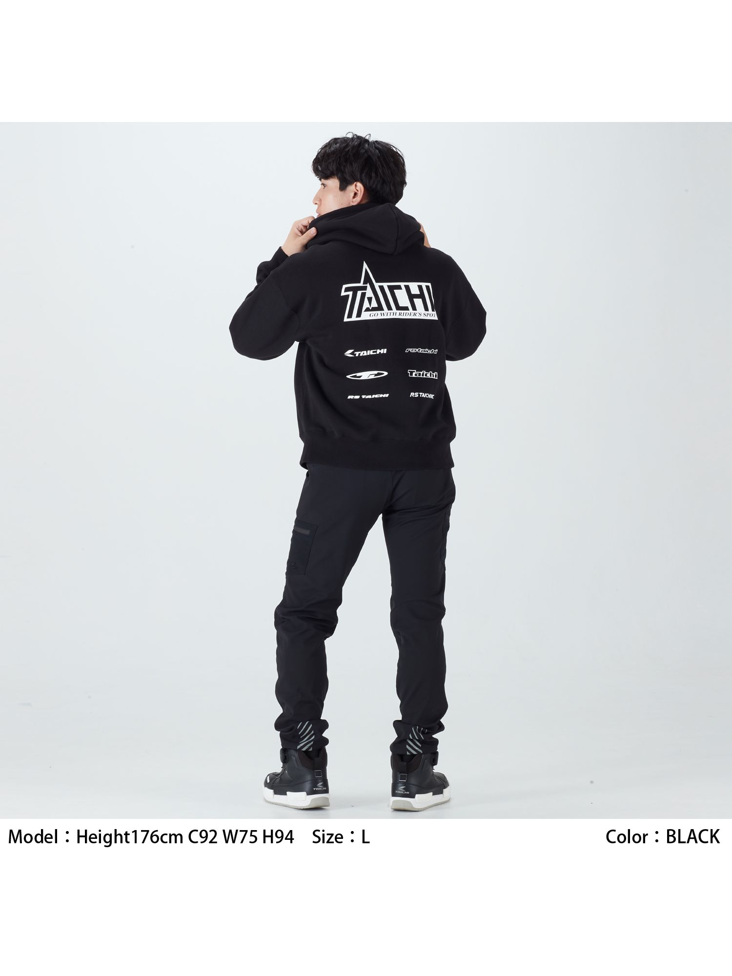 RSU152 | Y2K LOGO FULL ZIP HOODIE