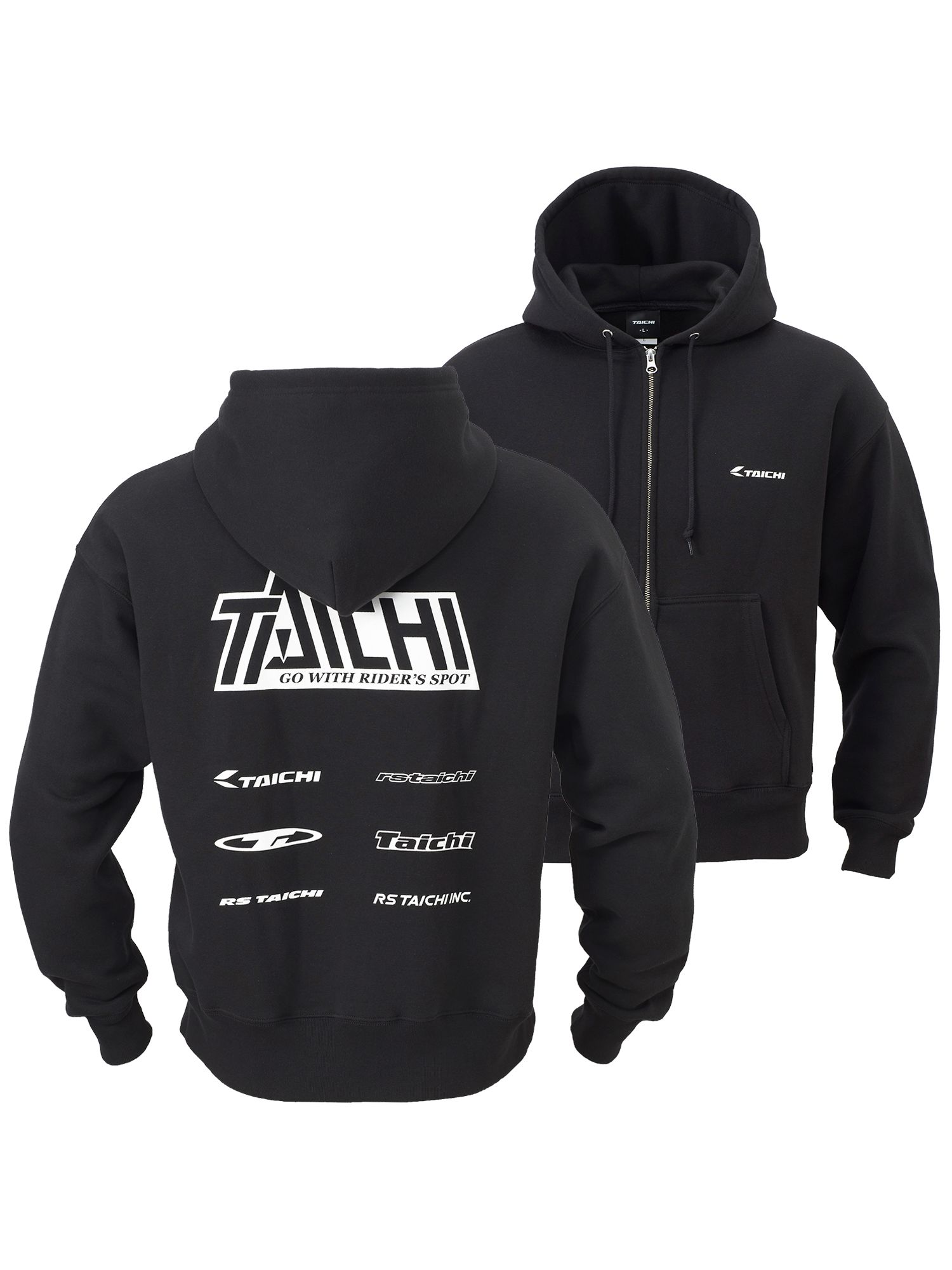 RSU152 | Y2K LOGO FULL ZIP HOODIE