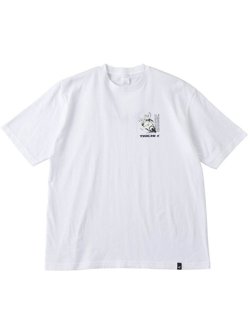 RSU127 | RIDING RACER CAT OVER SIZE T-SHIRT［2colors］