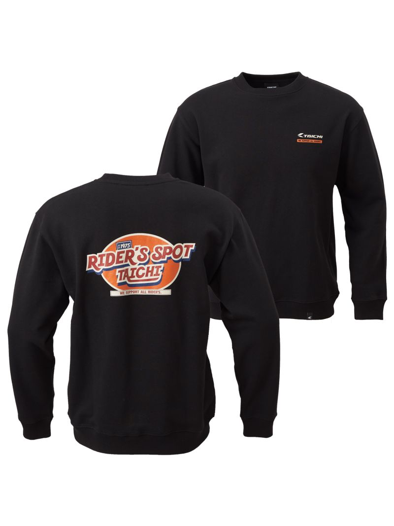 RSU136 | RIDERS SPOT CREW NECK SWEAT［2colors］