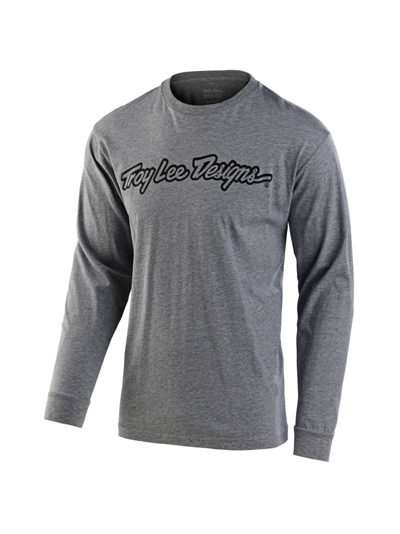 TDA036｜SIGNATURE LONG SLEEVE TEE［1color］