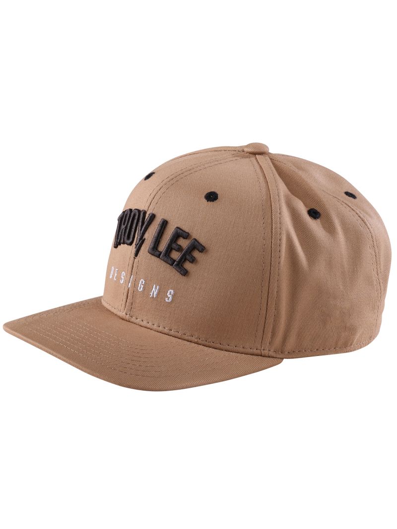 TDA044｜BOLT CURVED BILL SNAPBACK［2colors］