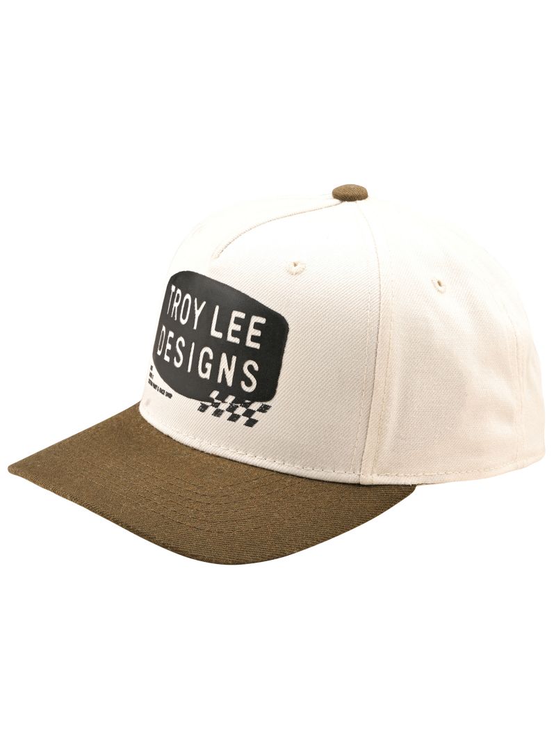 TDA056 | STAMP CURVED SNAPBACK HAT［1color］