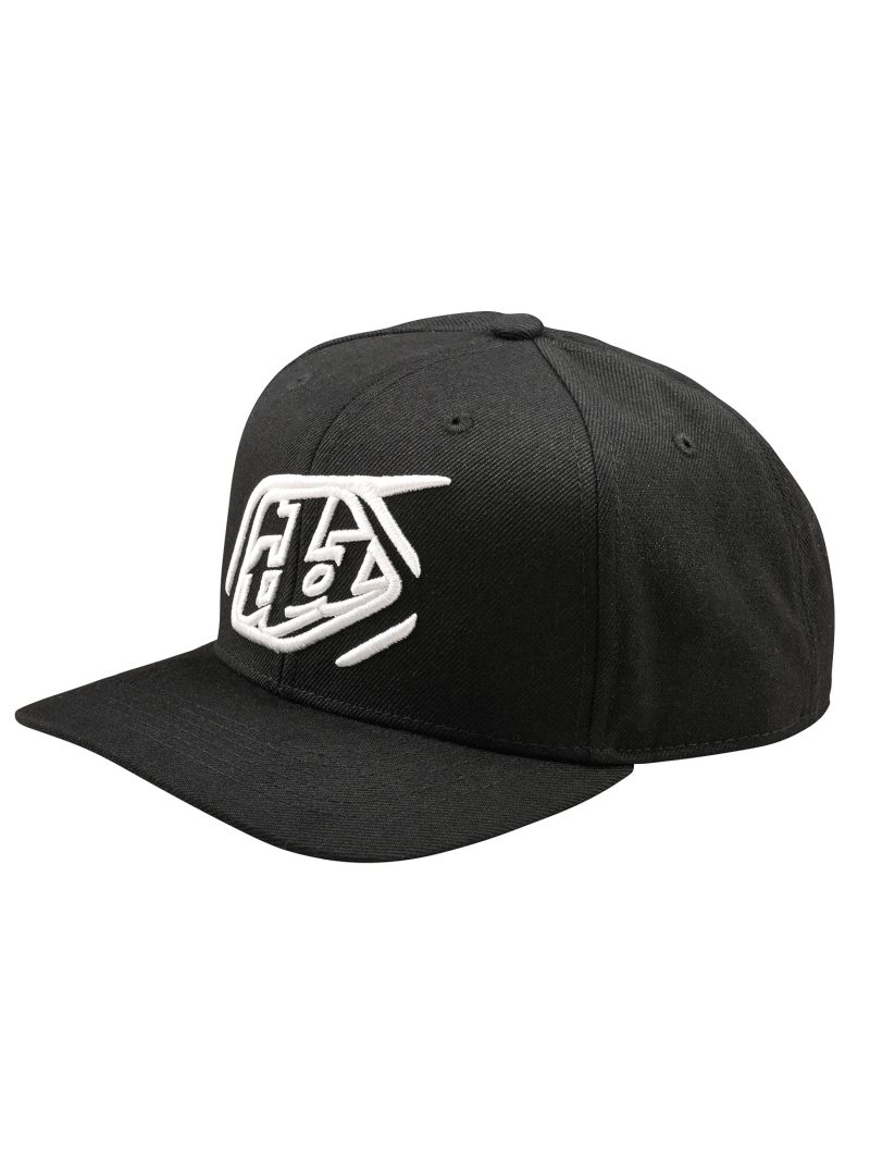 TDA062 | BADGE CURVED SNAPBACK HAT［1color］