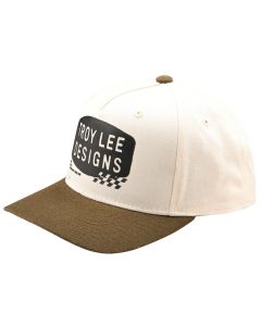 TDA056 | STAMP CURVED SNAPBACK HAT［1color］